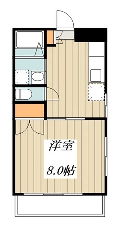 守屋ハイツの物件間取画像